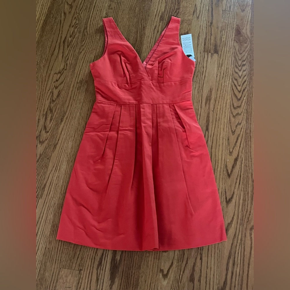 BB Dakota Red Mini Dress with Flattering Silhouette